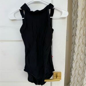 Yumiko Noe Nylon high neck in Black
